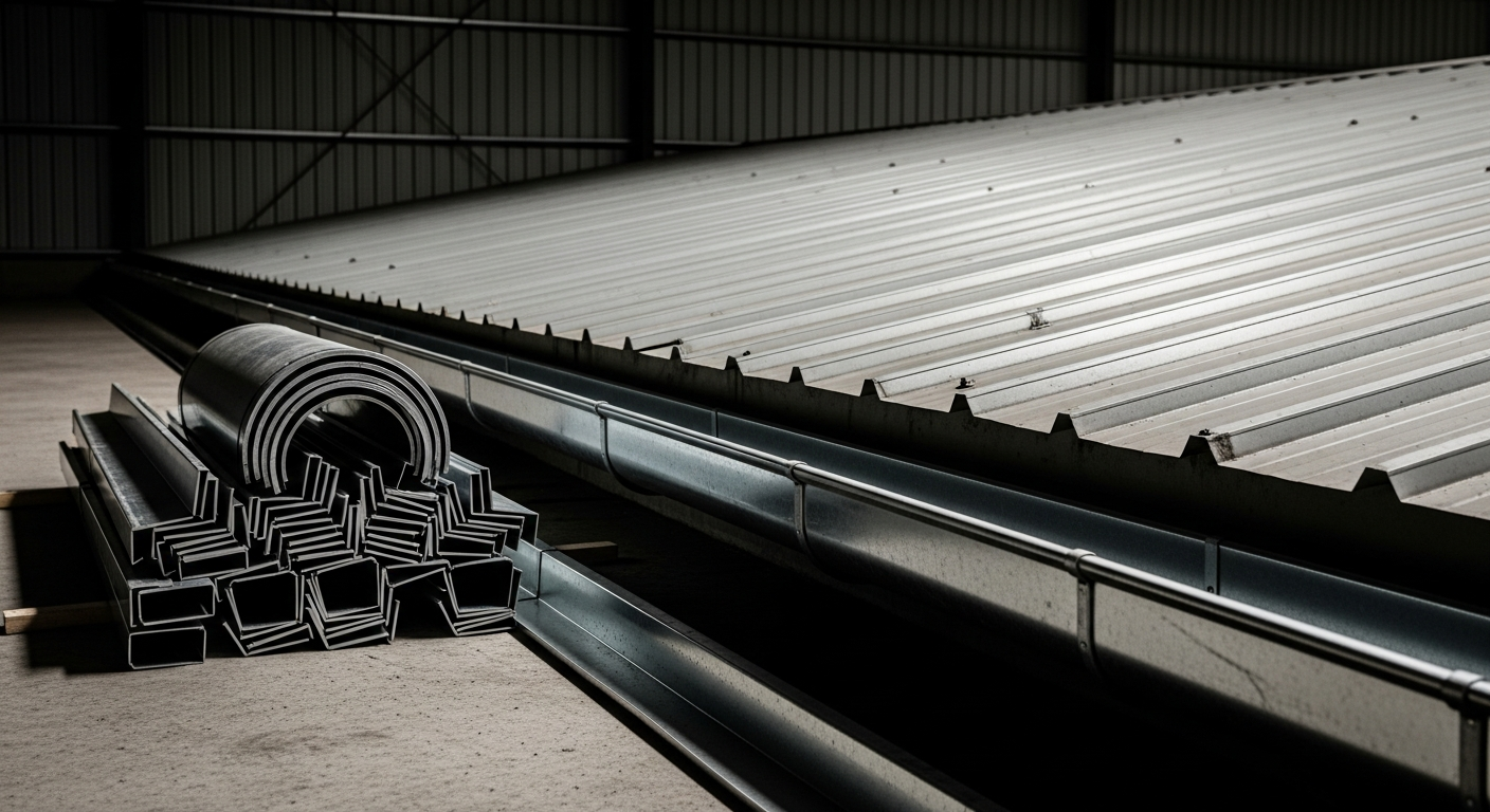 Gutters manufactured by Balaji Engineering Works in Surat